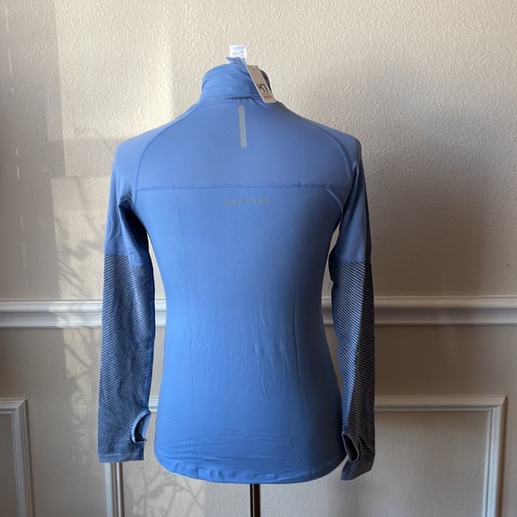 Kari Traa EVA HALF ZIP Top - Denim - Picture 2 of 11